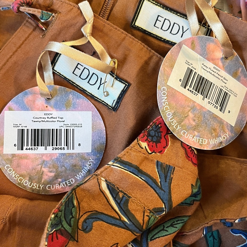 EDDY Tawny/Multicolor Floral print 
Floral Strappy Set - Picture 12 of 13